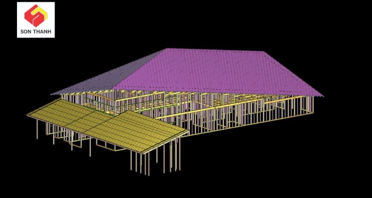 D2 Đào tạo nhân viên thử việc kết cấu gỗ.