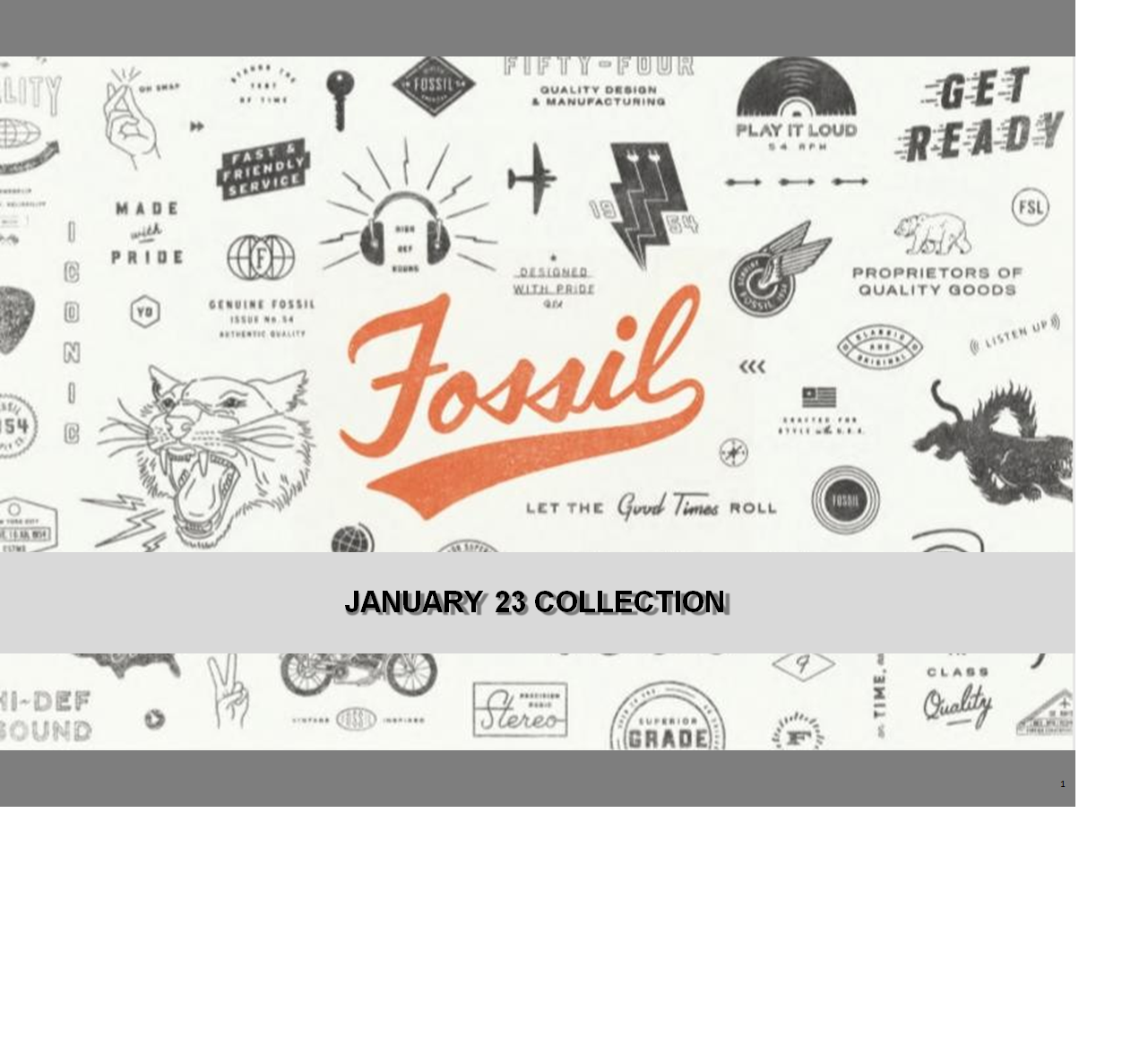 Thương hiệu Fossil