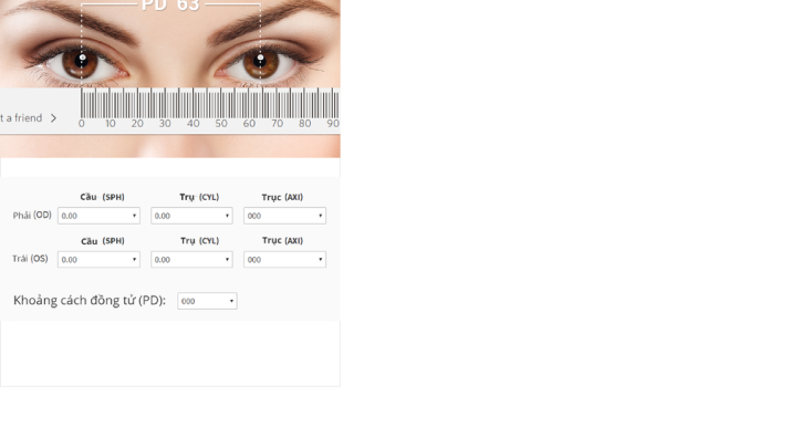 HƯỚNG DẪN ĐO THÔNG SỐ TRÒNG KÍNH