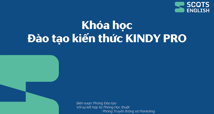 Khóa học Đào tạo kiến thức KINDY PRO