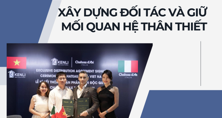 Xây dựng Đối tác và giữ mối quan hệ thân thiết