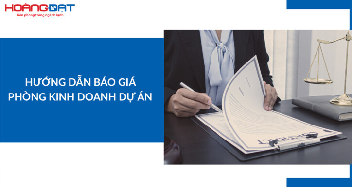 Hướng dẫn báo giá Phòng Kinh doanh Dự án