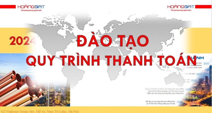 Đào tạo quy trình thanh toán