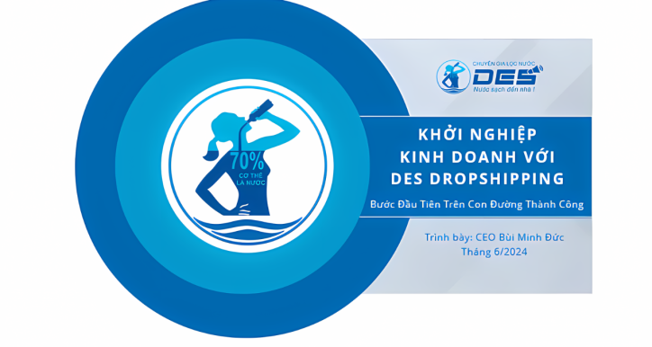 Khởi nghiệp kinh doanh cùng với DES DROPSHIPPING