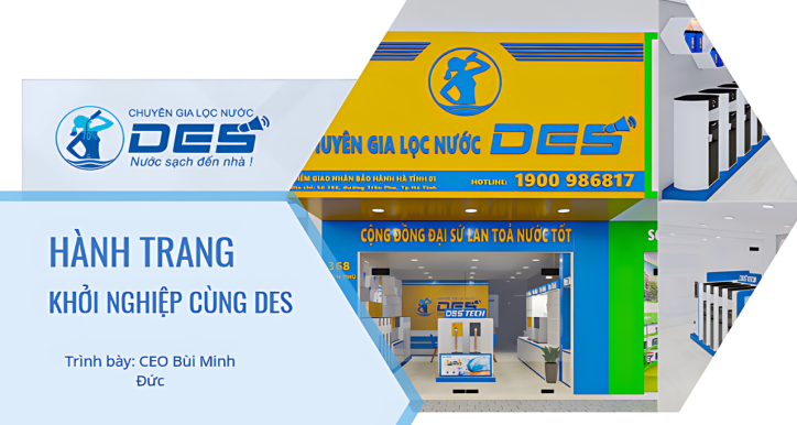 Hành trang khởi nghiệp cùng DES