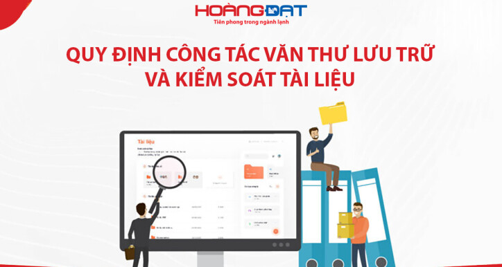Quy định công tác Văn thư lưu trữ và Kiểm soát tài liệu