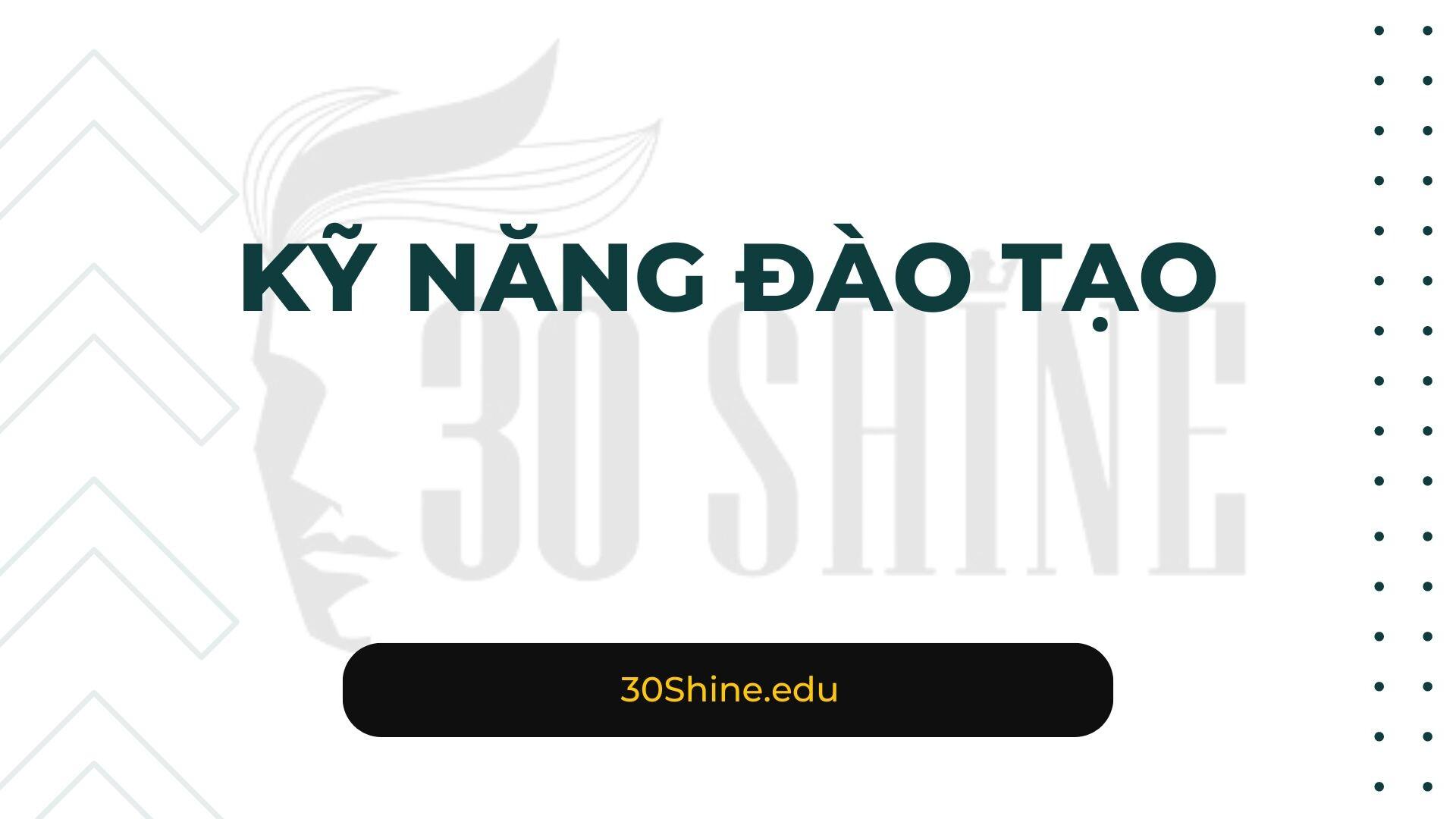 Kỹ năng Đào tạo_Cấp độ 1_Khung năng lực