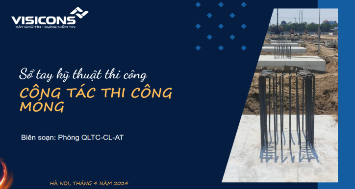 Công tác thi công Móng