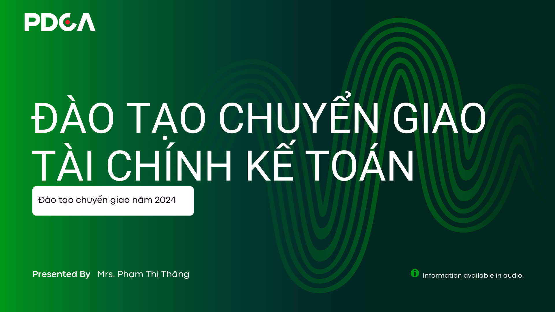 Buổi 14: Đồng hành làm 01 bộ BCTC tháng