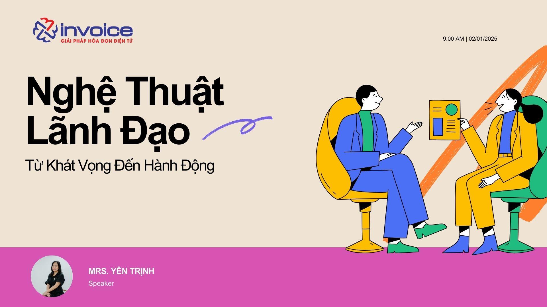 [Trực tiếp] Nghệ Thuật Lãnh Đạo: Từ Khát Vọng Đến Hành Động