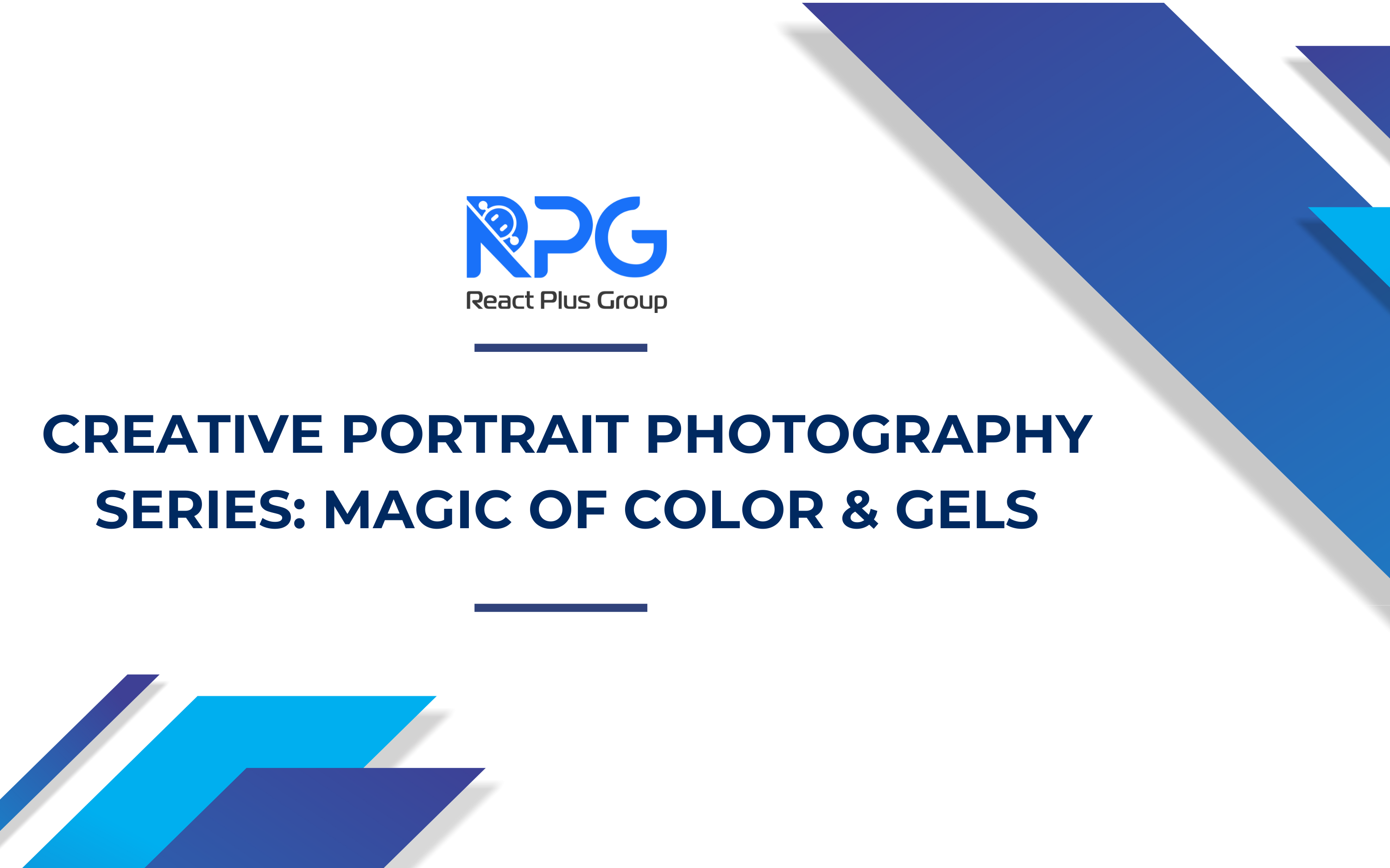 Creative Portrait Photography Series: Magic Of Color & Gels
