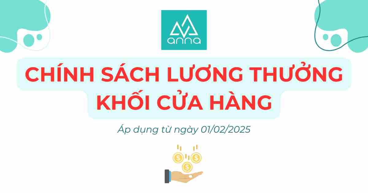 Chính sách thưởng Khối cửa hàng (Áp dung từ ngày 01/02/2025)