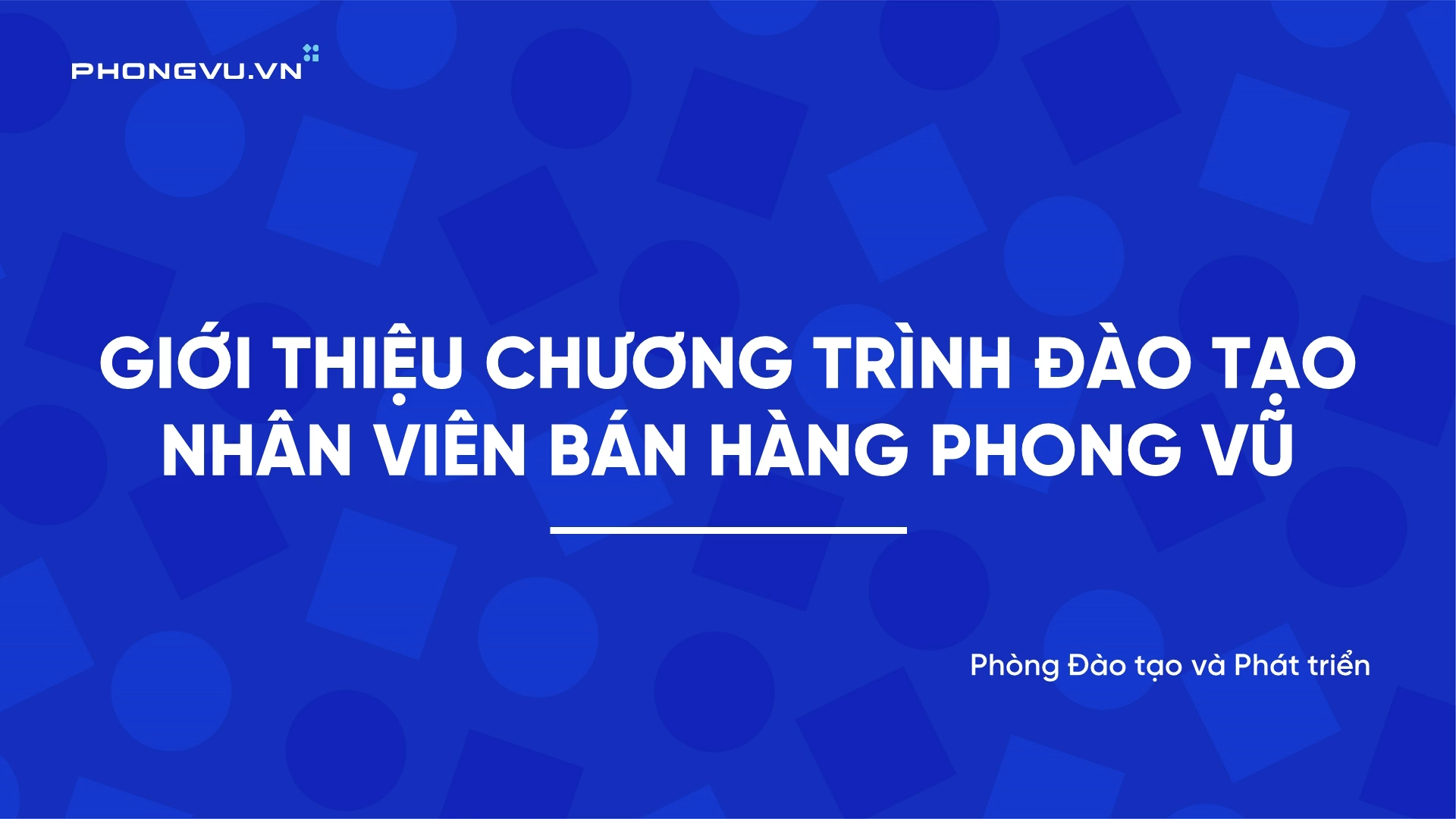 M0 - Giới thiệu lộ trình