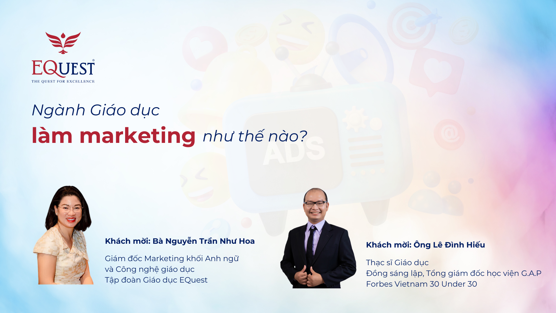[Webinar] Ngành giáo dục làm marketing như thế nào?