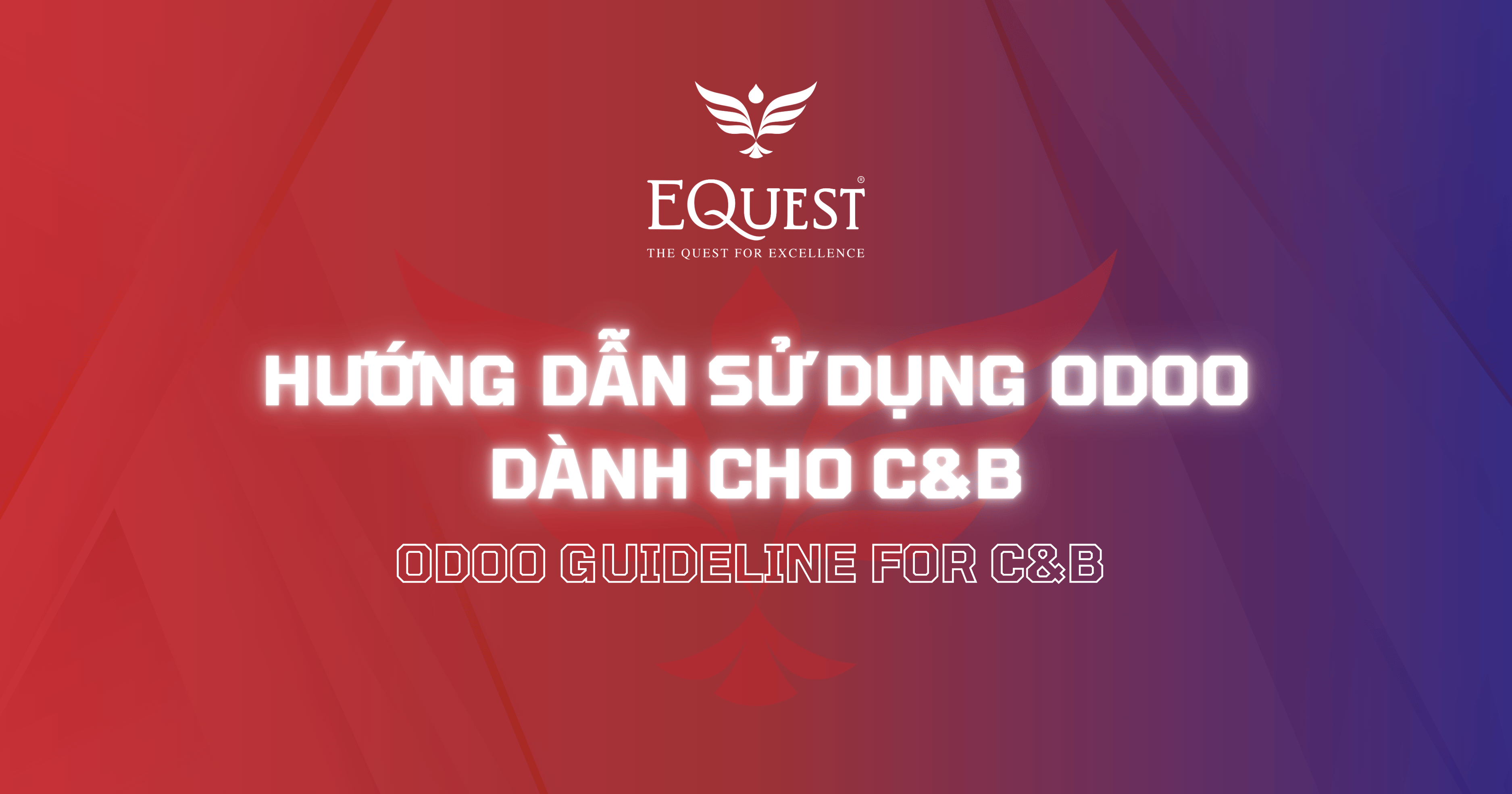 [EQuest] Hướng dẫn sử dụng Odoo dành cho C&B | Odoo Guideline for C&B