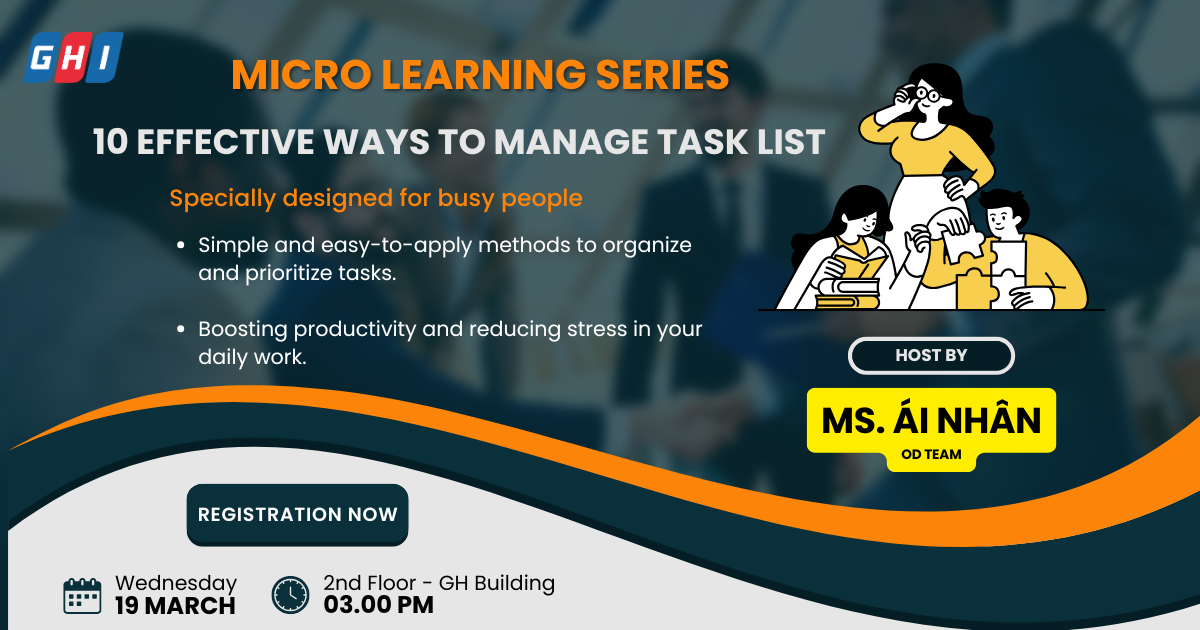 MLS01: 10 Effective Ways to Manage Task List