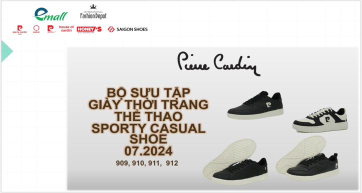 Kiến thức sản phẩm Giày thời trang thể thao Sporty Fashion Sneaker 909 đến 912