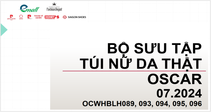 Túi nữ da thật Oscar 093 đến 096