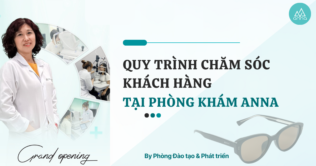 Quy trình phục vụ tại phòng khám Anna