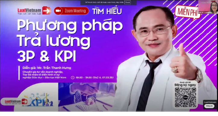 Lương 3P - Diễn giả Trần Thanh Hưng