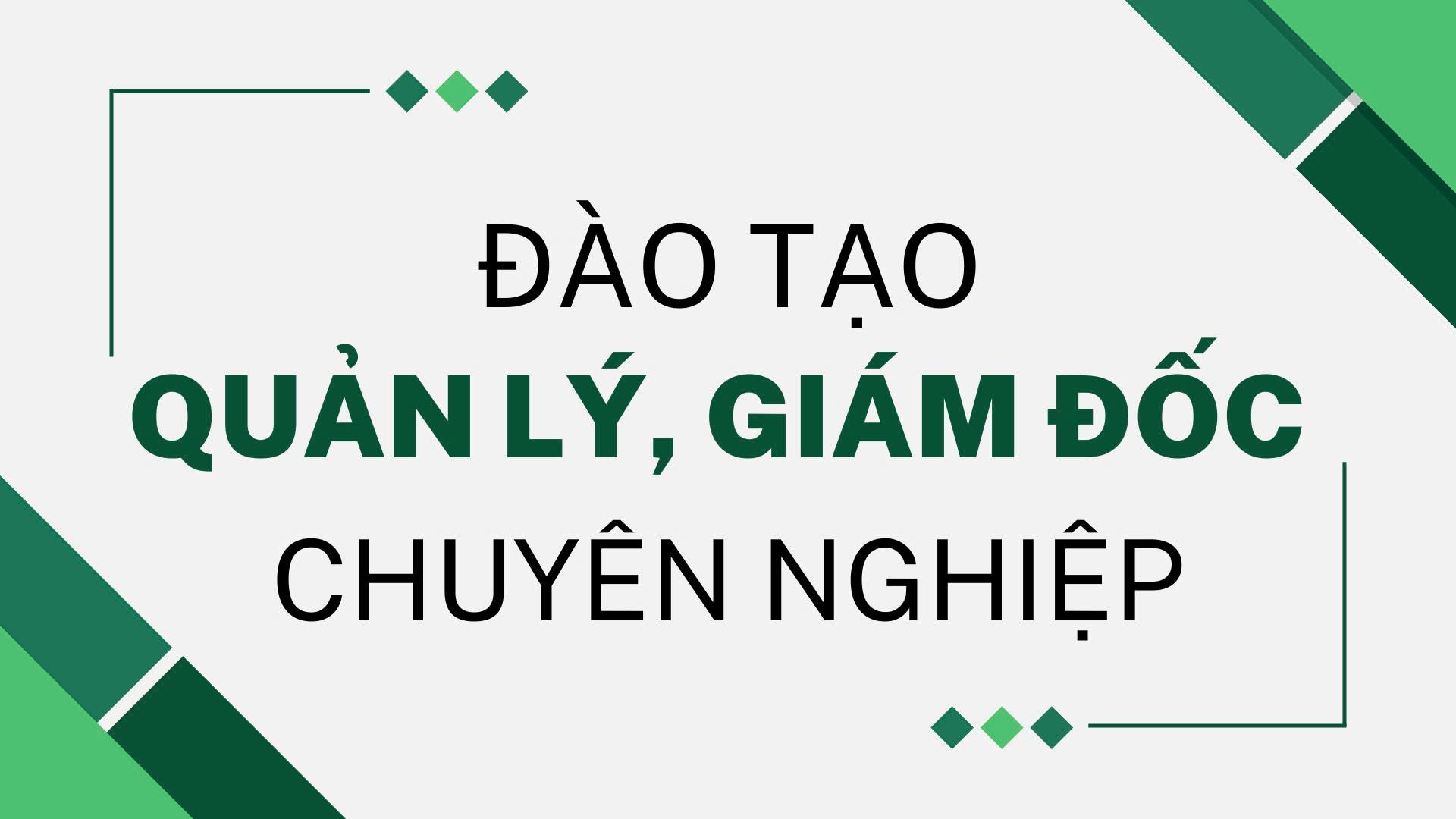 Đào tạo Chế độ và chính sách cho chuyên gia
