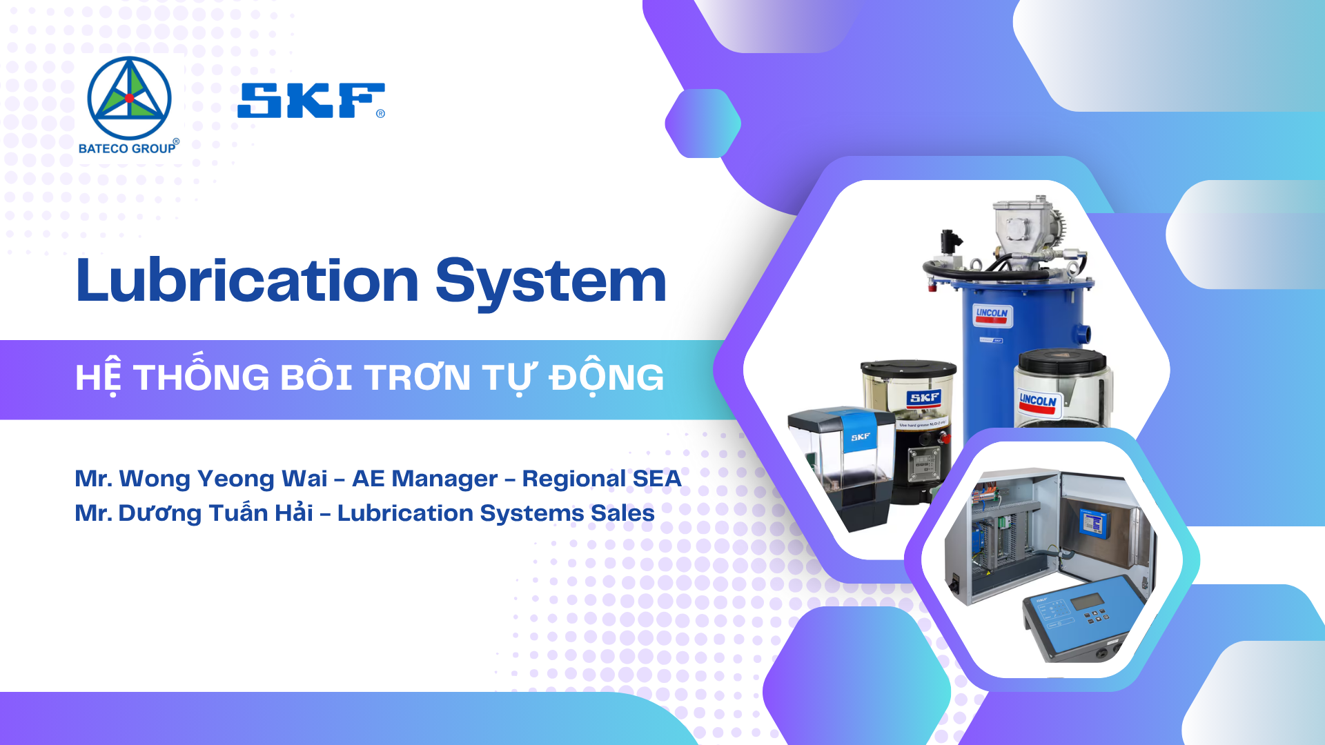 Lubrication System Hệ thống bôi trơn tự động