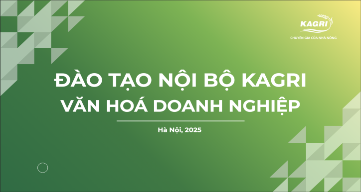 ĐÀO TẠO VĂN HOÁ NỘI BỘ KAGRI