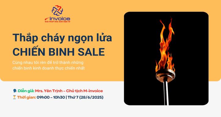 Thắp cháy ngọn lửa CHIẾN BINH SALE
