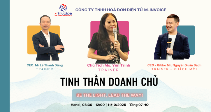 Tinh Thần Doanh Chủ - Be the Light Lead the Way