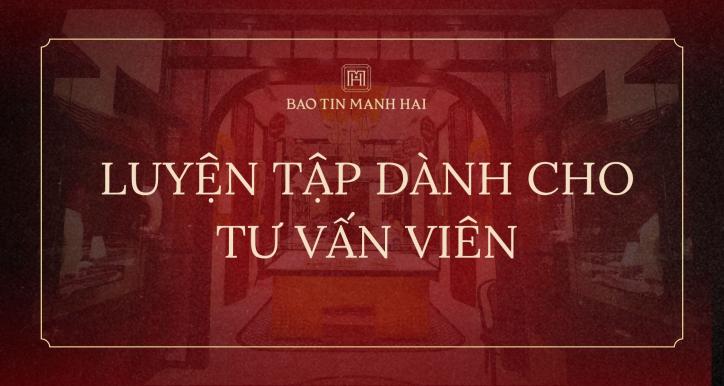 LUYỆN TẬP HÀNG NGÀY DÀNH CHO TƯ VẤN VIÊN