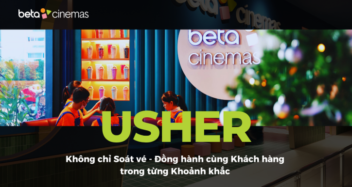 Quy trình làm việc quầy soát vé - Usher