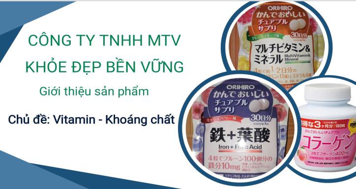 Sản phẩm Vitamin và Khoáng chất