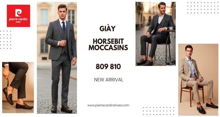GIÀY HORSEBIT MOCCASINS 809 810