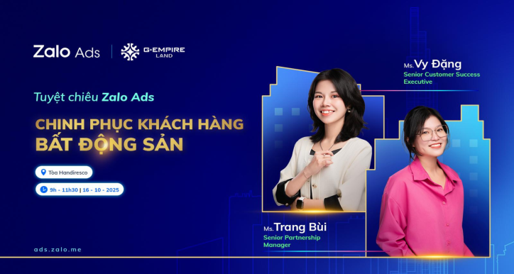 TUYỆT CHIÊU ZALO ADS - CHINH PHỤC KHÁCH HÀNG BẤT ĐỘNG SẢN