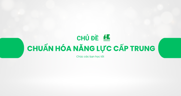 Chuẩn hóa năng lực cấp trung