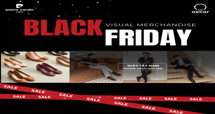 HƯỚNG DẪN TRƯNG BÀY SẢN PHẨM TRỌNG ĐIỂM T11 VÀ  LAYOUT BLACK FRIDAY