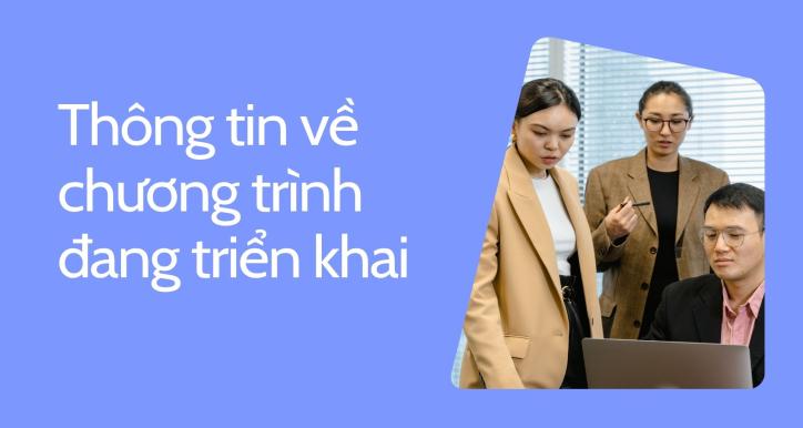 Thông tin về chương trình đang triển khai