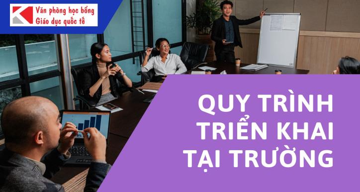Quy trình triển khai tại trường