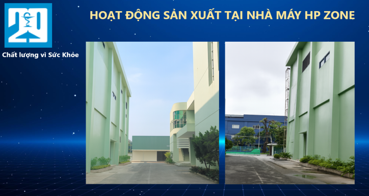 Hoạt động sản xuất tại HP Zone