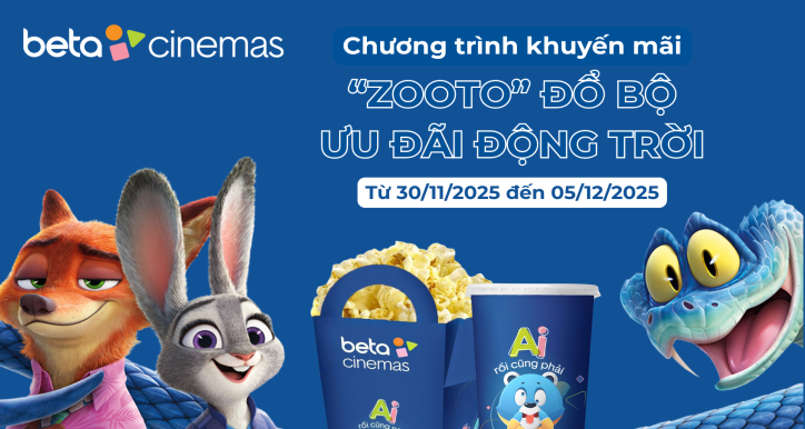 CTKM: ZOOTO ĐỔ BỘ - ƯU ĐÃI ĐỘNG TRỜI