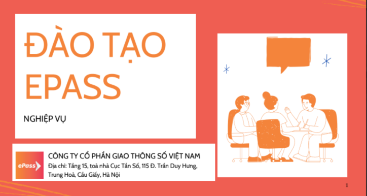 Đào tạo nghiệp vụ cơ bản dự án ePass