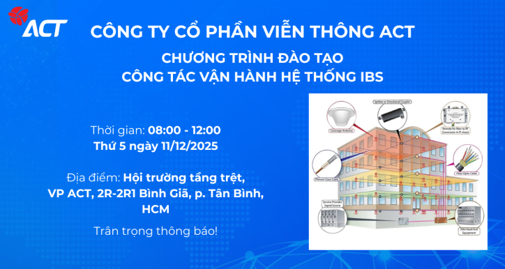 Đào tạo công tác Vận hành hệ thống IBS