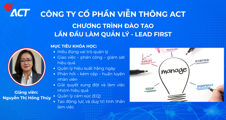 Lần đầu làm quản lý - Lead First