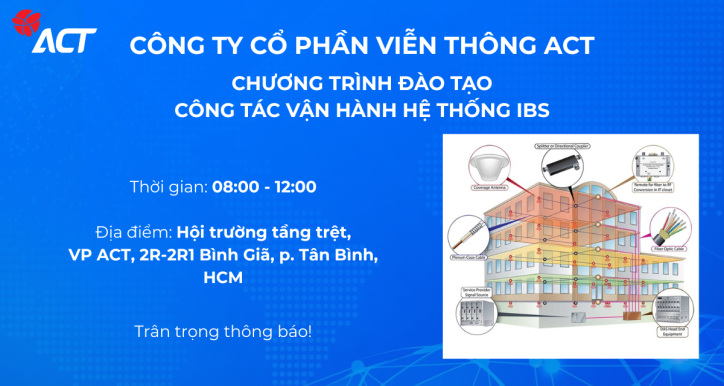 Đào tạo công tác Vận hành hệ thống IBS