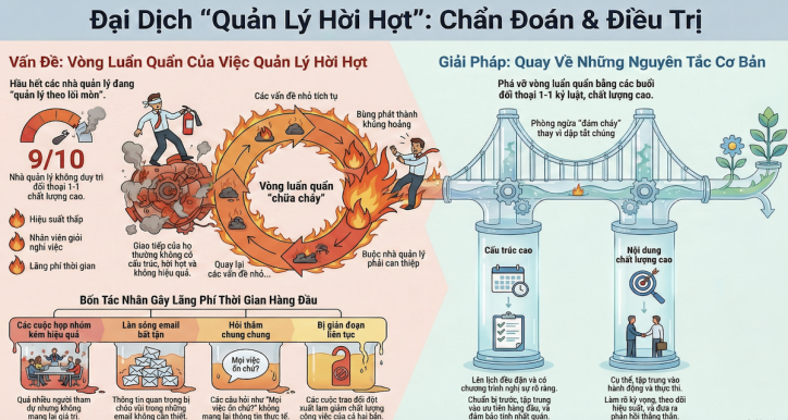 Nghệ Thuật Quản Lý 101 - Từ Chữa Cháy Đến Dẫn Dắt Hiệu Quả