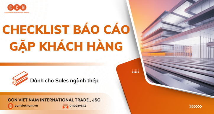 Checklist báo cáo gặp khách hàng
