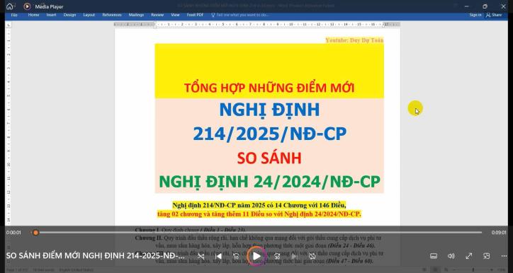 Điểm mới nghị định 214