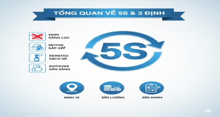 ĐÀO TẠO 5S - 3 Định