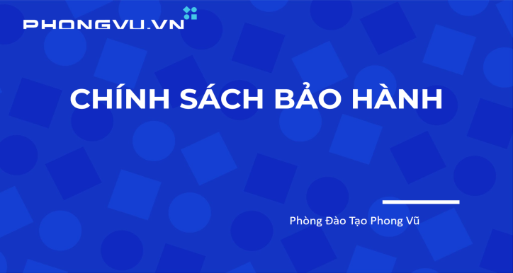 047. Chính sách Bảo hành