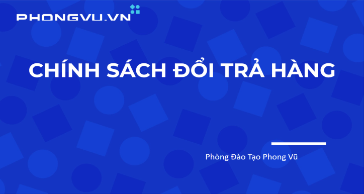 Chính sách đổi trả hàng
